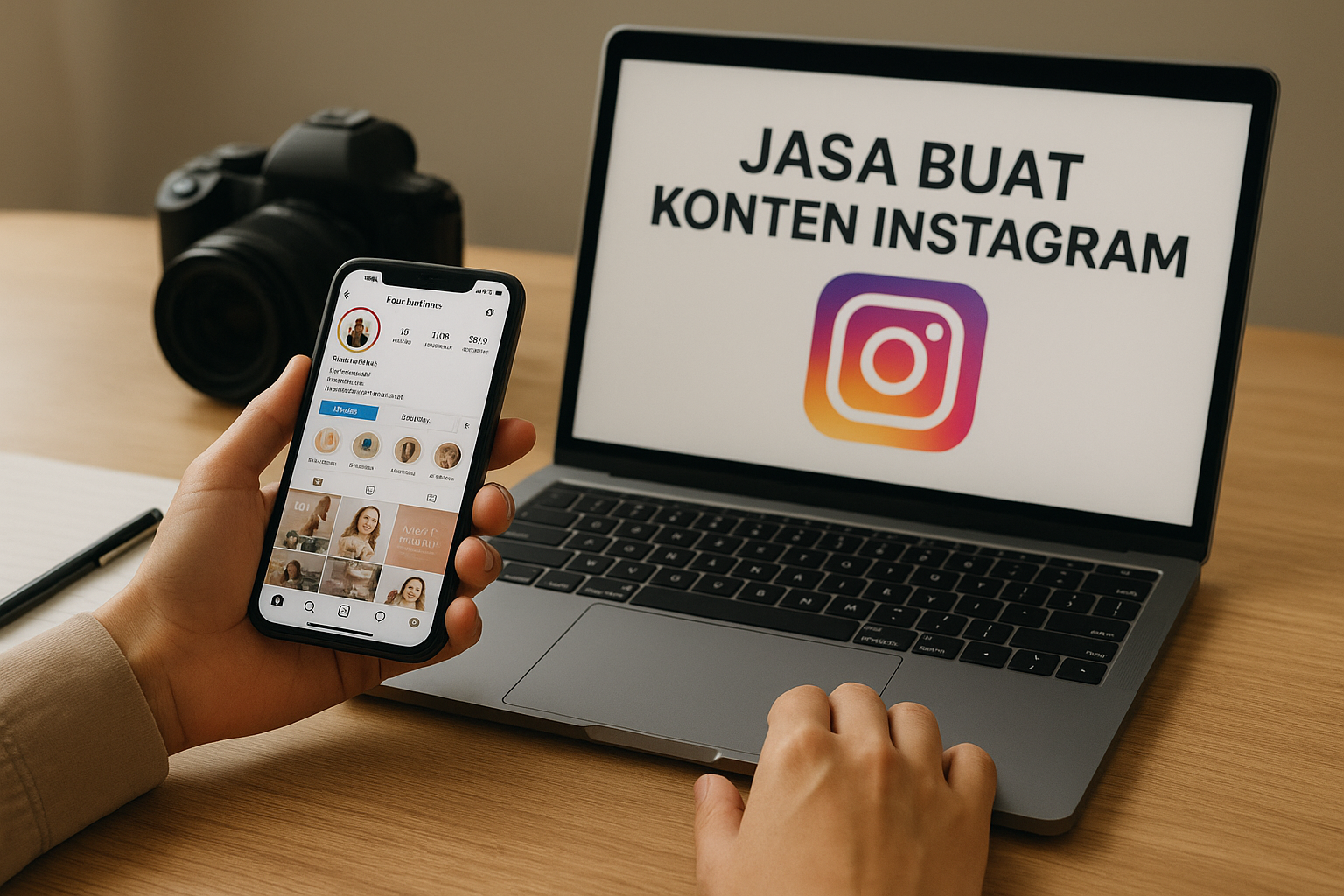 Jasa Buat Konten Instagram
