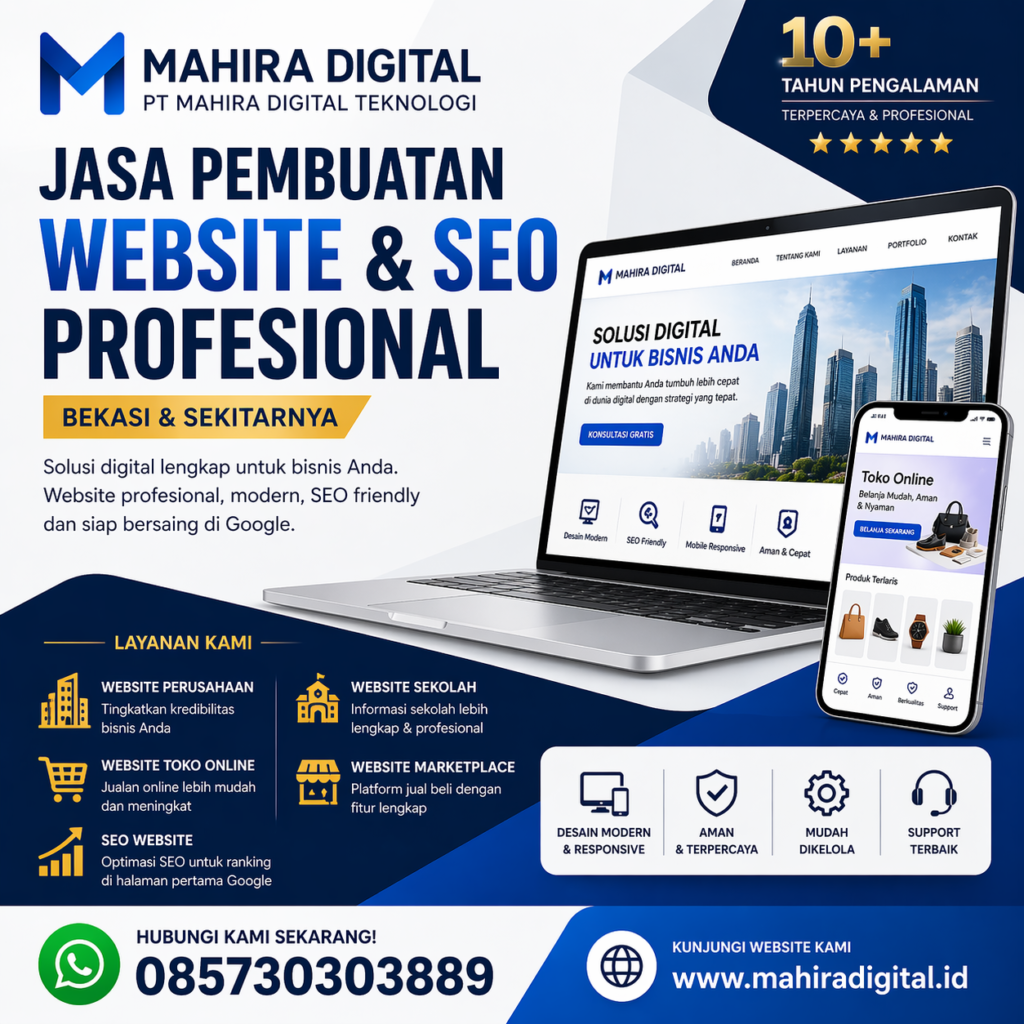jasa pembuatan website dan seo